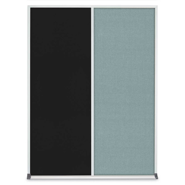 Double Door Radius Corkboard, 48"X36", B